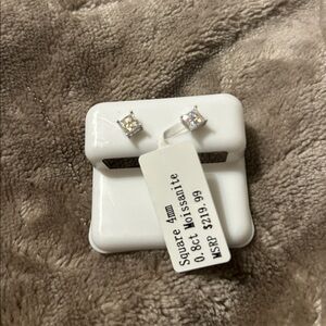 Dazzling Moissanite Star Earrings